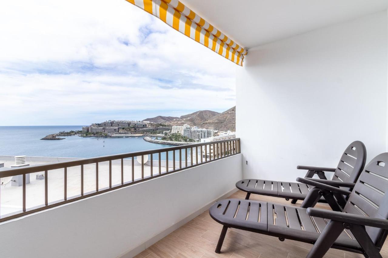 Flatguest Danubio + Sea view + Pool + Beach Mogán Exterior foto