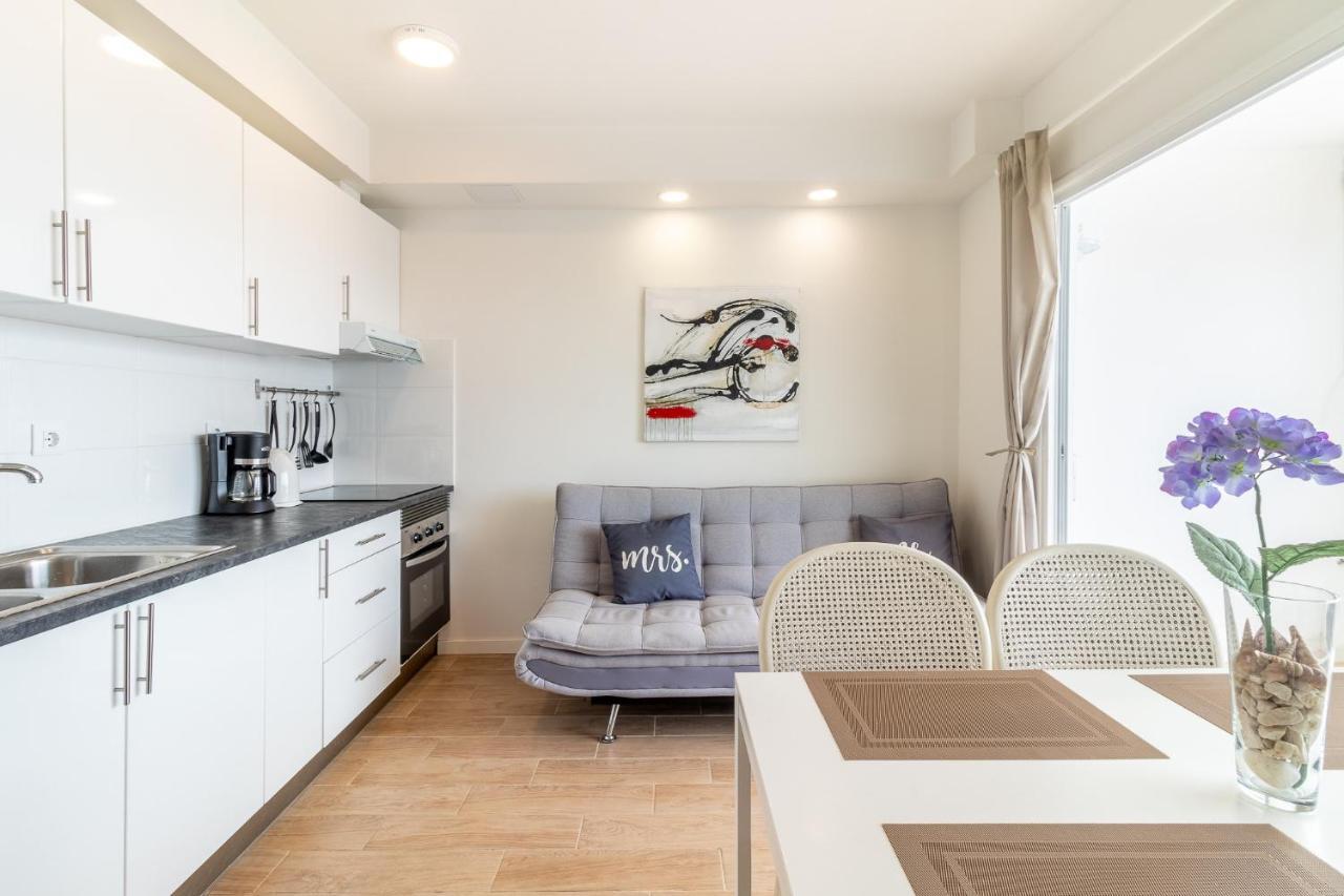 Flatguest Danubio + Sea view + Pool + Beach Mogán Exterior foto