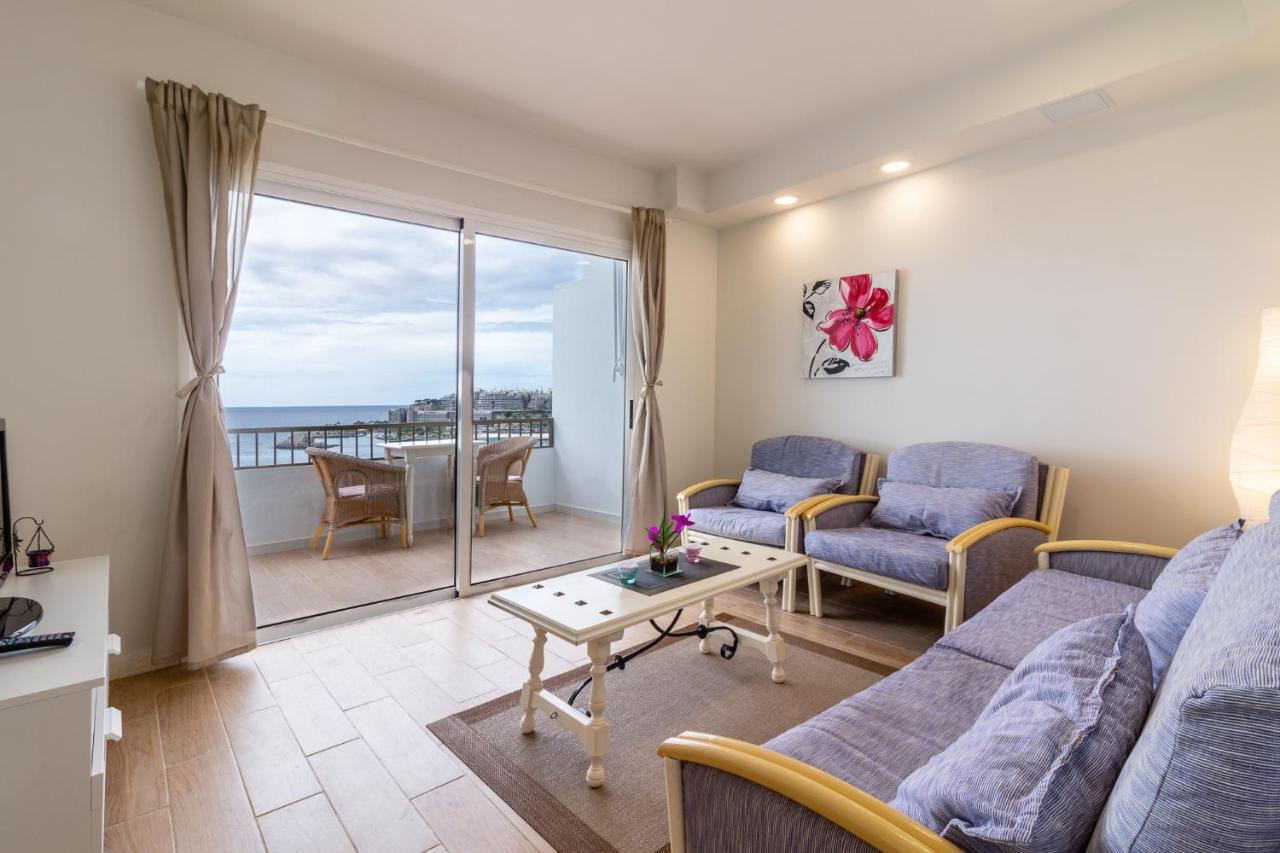 Flatguest Danubio + Sea view + Pool + Beach Mogán Exterior foto