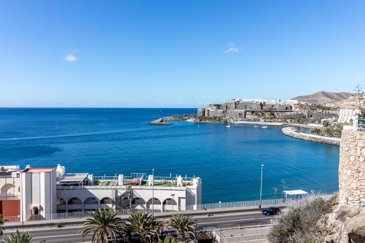 Flatguest Danubio + Sea view + Pool + Beach Mogán Exterior foto