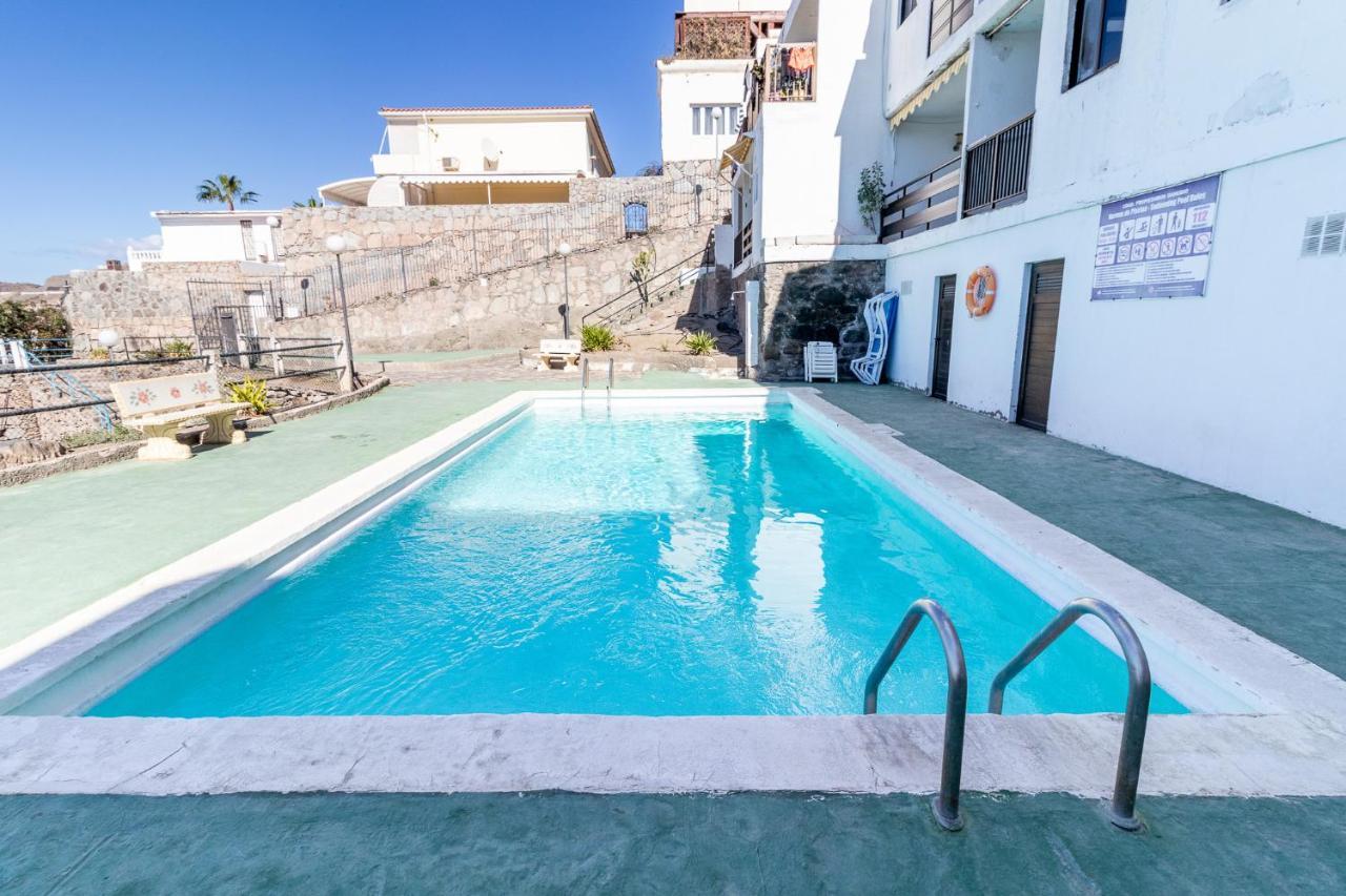 Flatguest Danubio + Sea view + Pool + Beach Mogán Exterior foto